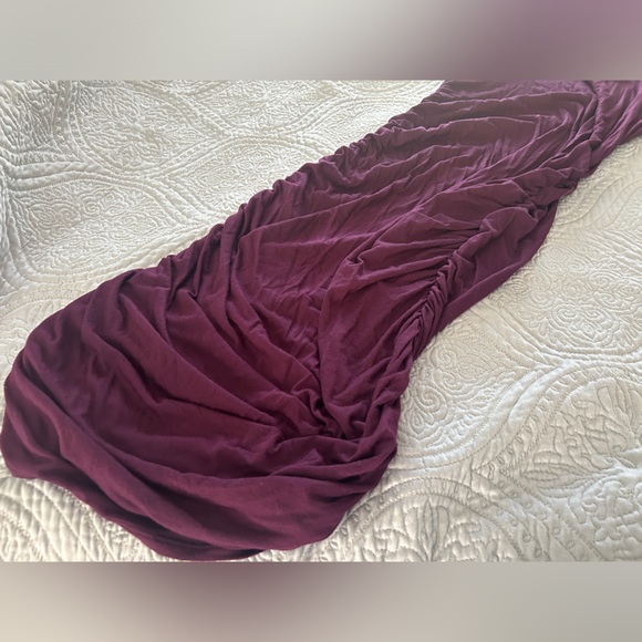 Motherhood maternity Midi Side Ruched dress NWOT - Picture 4 of 6